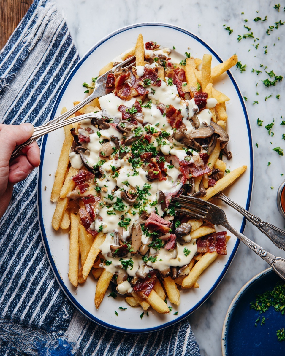 Chicken Waffles with Blueberry Syrup Recipe - Recipe Image