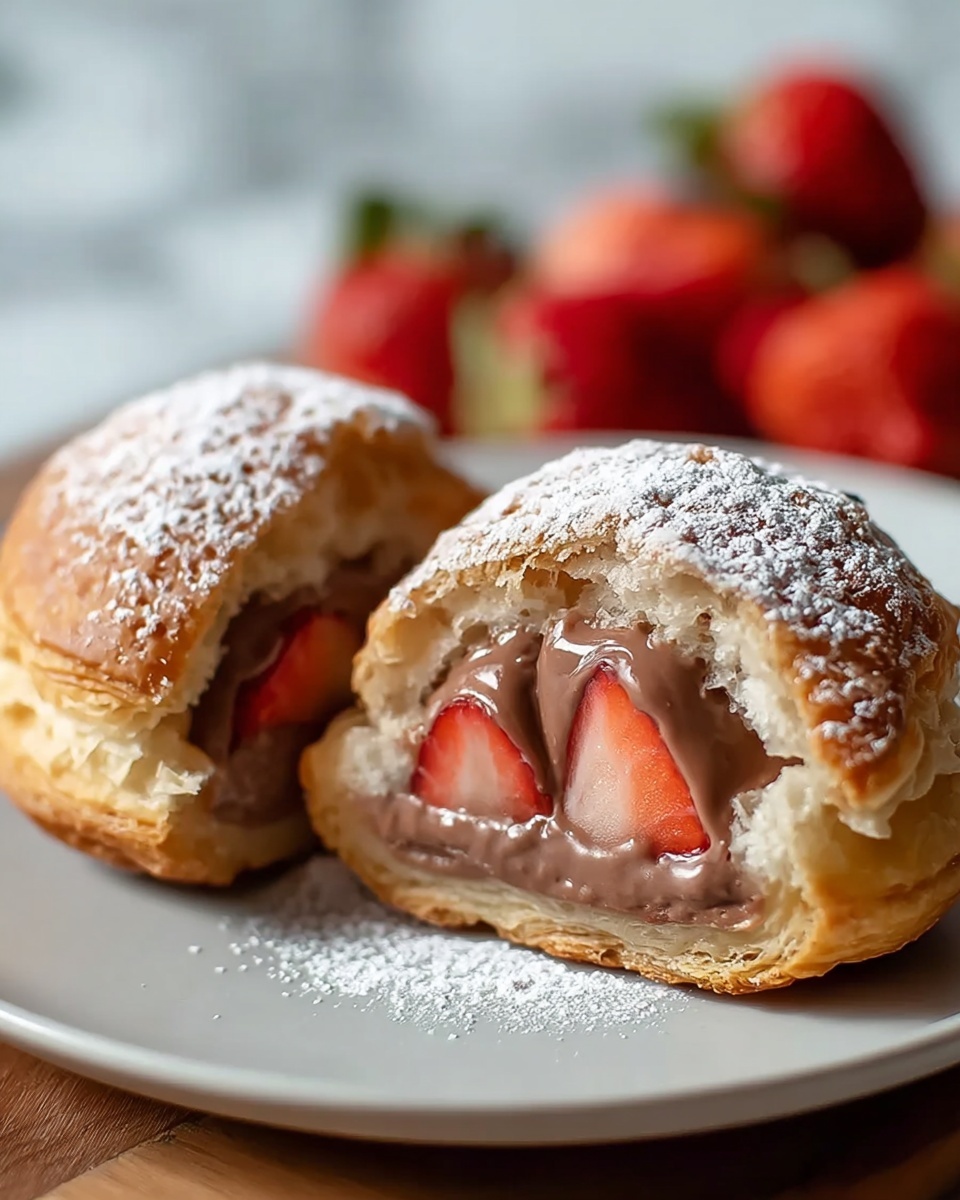 Strawberry Nutella Hand Pies Recipe - Recipe Image