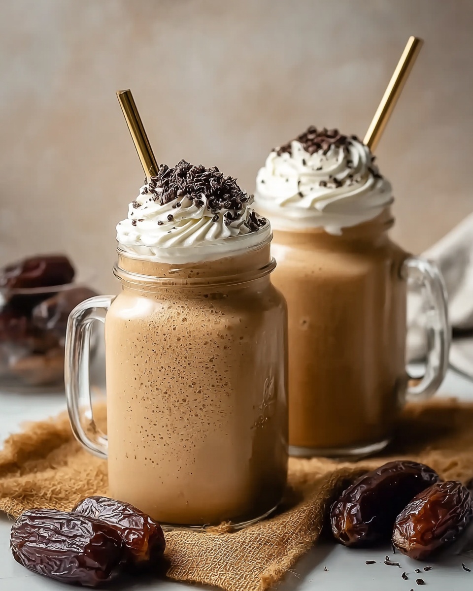 Tahini Coffee Smoothie Recipe - Recipe Image