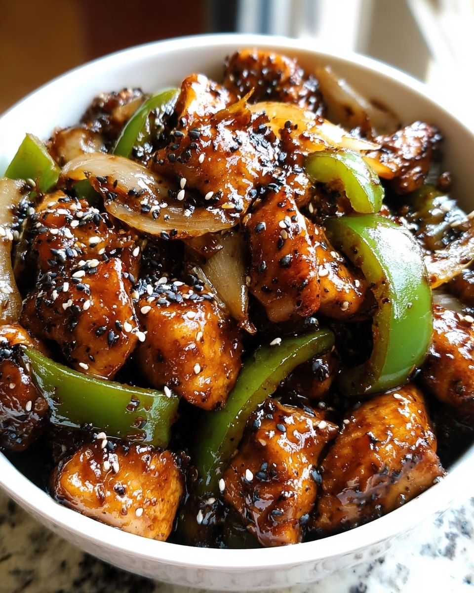 Black Pepper Chicken Stir-Fry Recipe - Recipe Image