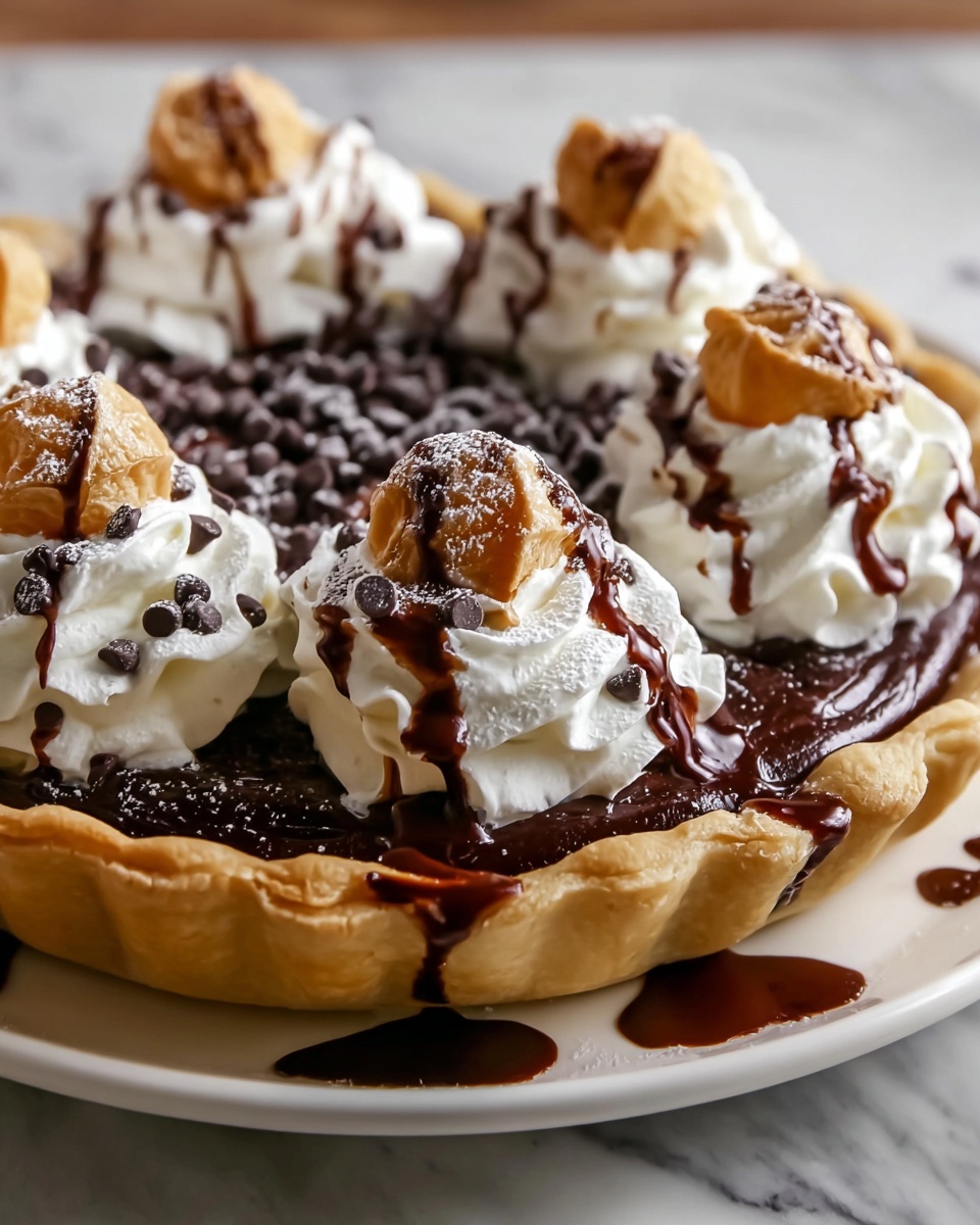 The Best Cannoli Cream Pie You’ll Ever Make At Home Recipe - Recipe Image