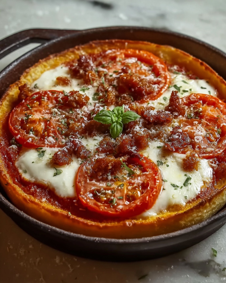 High Protein Pizza Bowls Recipe - Recipe Image
