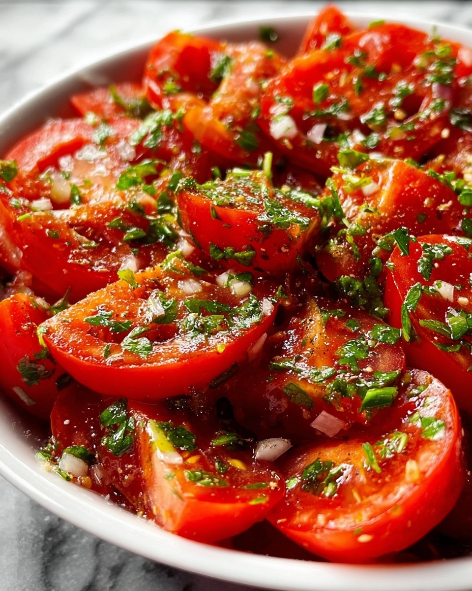 Lebanese Tomato Salad Recipe - Recipe Image