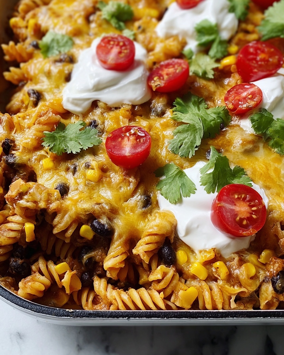 Fiesta Chicken Casserole Recipe - Recipe Image