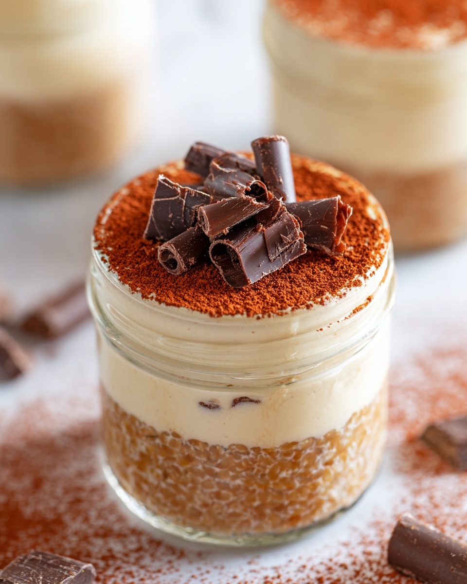 Tiramisu Overnight Oats Recipe - Recipe Image