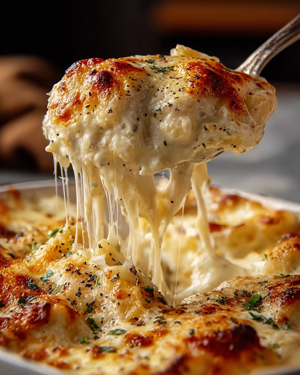 Creamy Onion Chicken Bake with Stuffing Recipe - Recipe Image