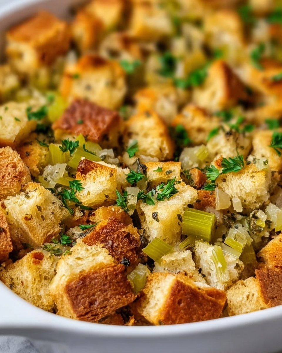 Classic Bread Stuffing Recipe - Recipe Image