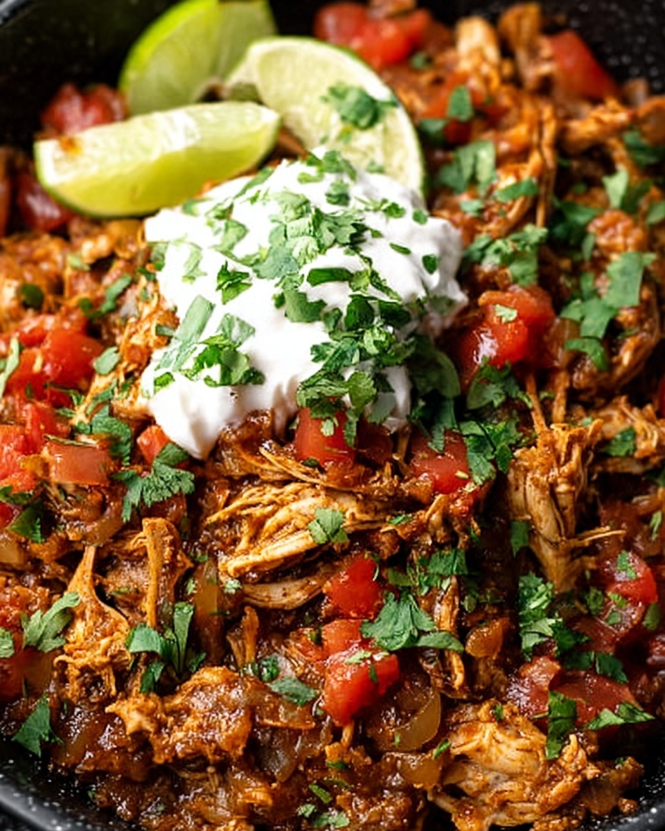 Easy Mexican Chicken Crock Pot Recipe - Recipe Image