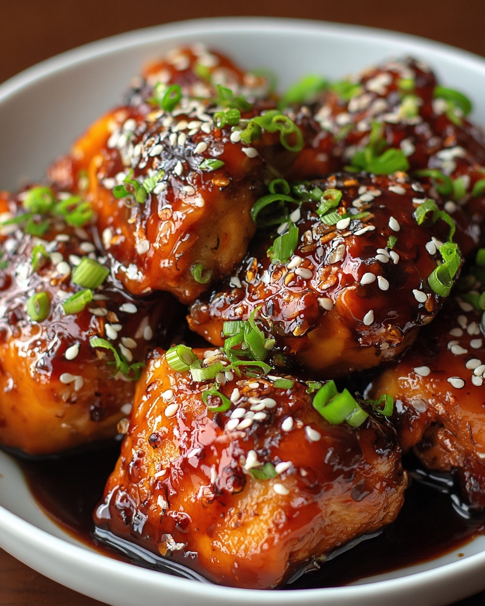 Slow Cooker Honey Garlic Chicken Recipe - Recipe Image