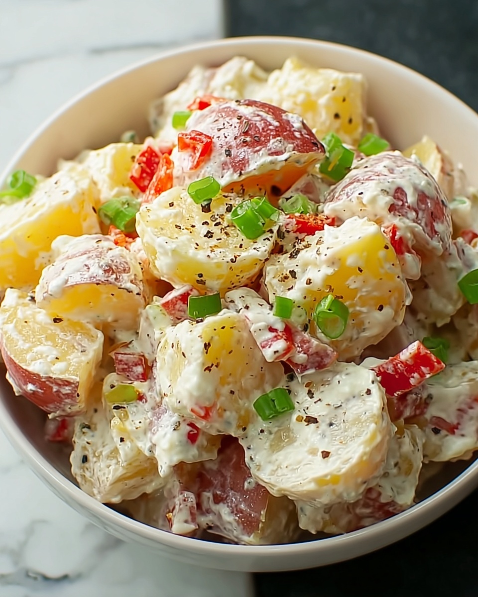 Authentic German Potato Salad (Kartoffelsalat) Recipe - Recipe Image