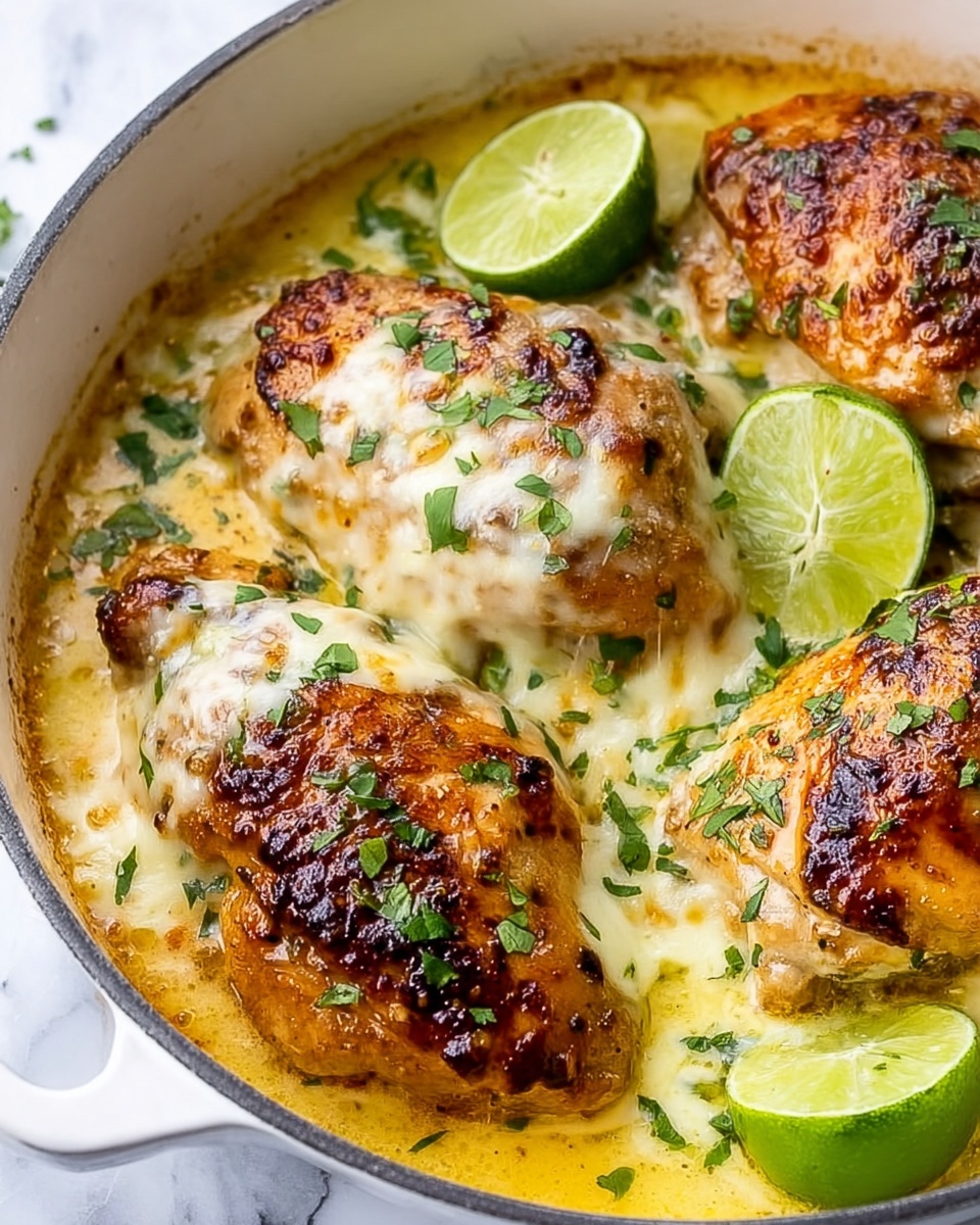 Salsa Verde Chicken Skillet Recipe - Recipe Image