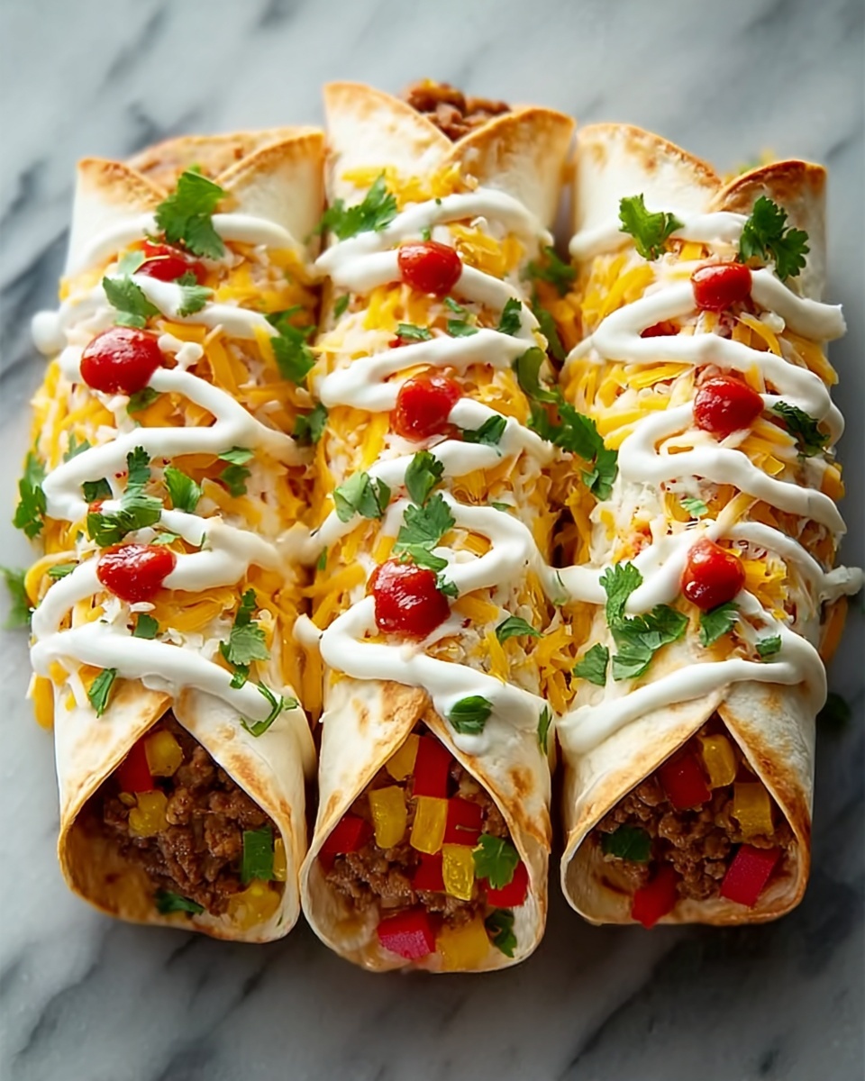 Blooming Burrito Ring Recipe - Recipe Image