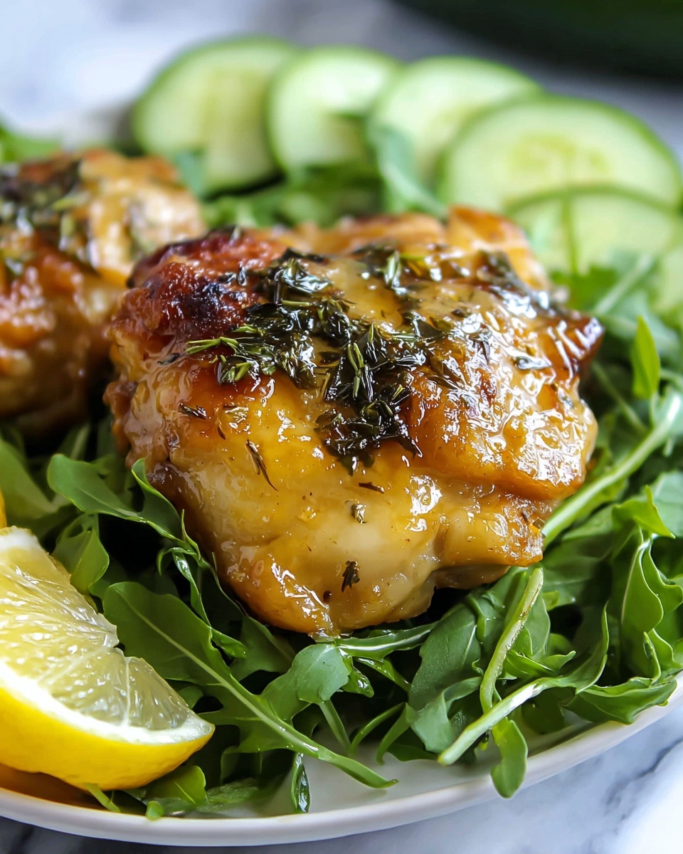 Baked Greek Lemon Chicken Recipe - Recipe Image