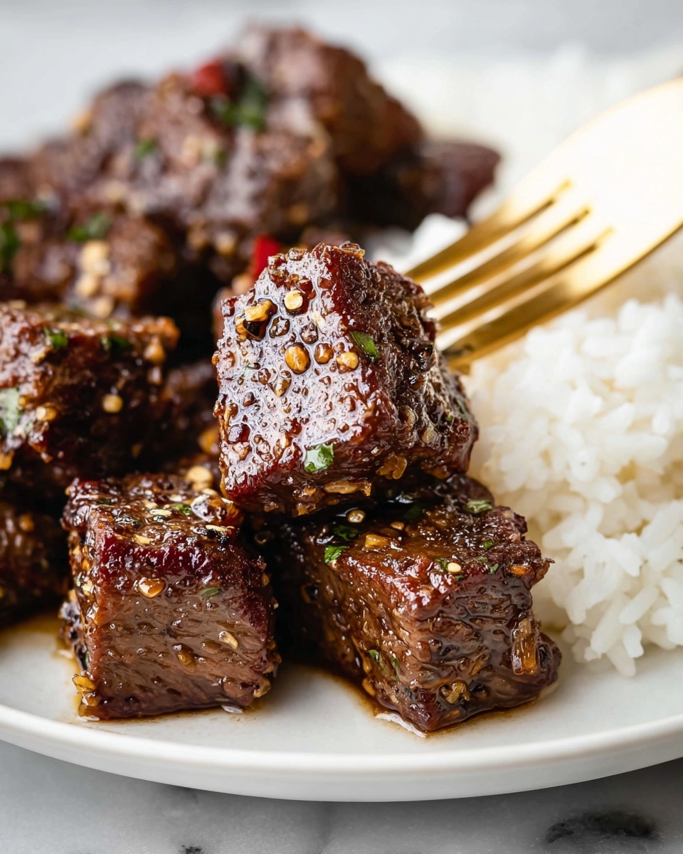 Air Fryer Steak Bites Recipe - Recipe Image