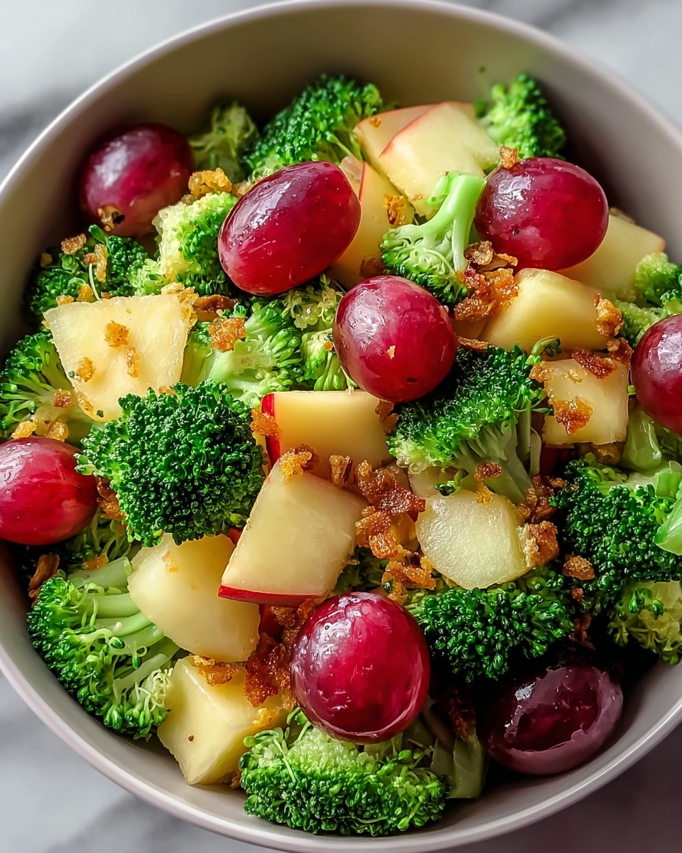 Honeycrisp Apple Broccoli Salad Recipe - Recipe Image