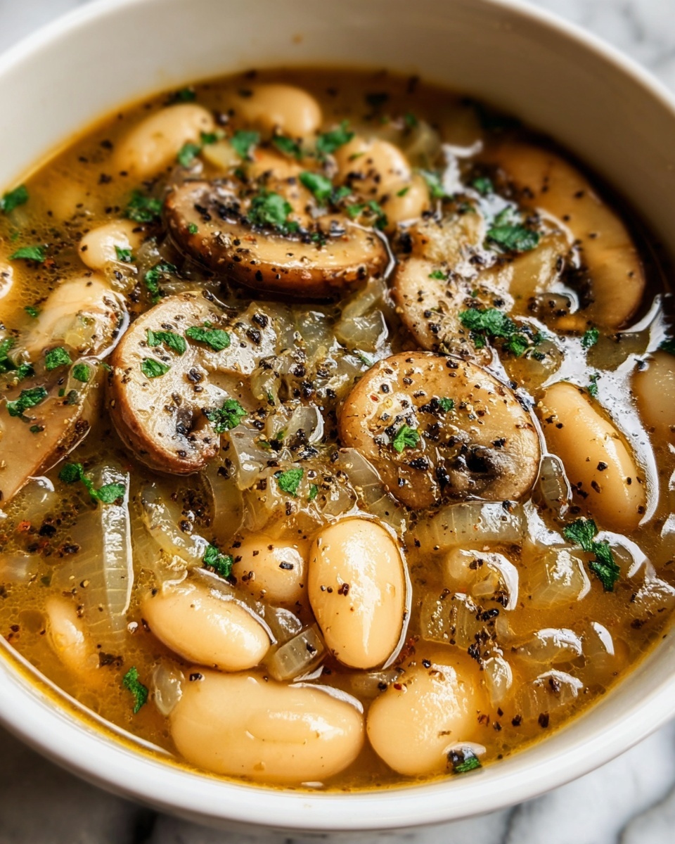 Earthy Mushroom and White Bean Stew Recipe - Recipe Image