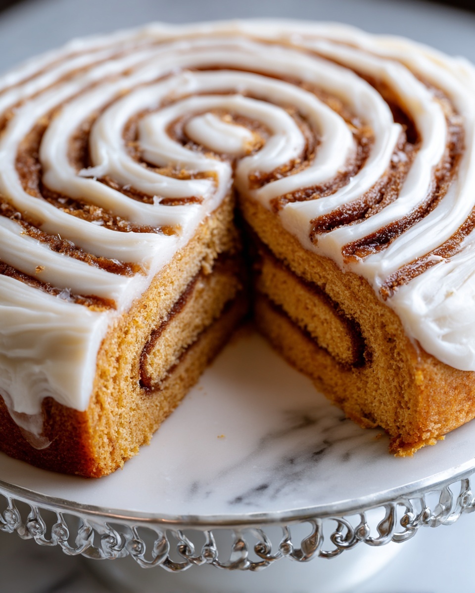 Cinnamon Roll Cake Recipe - Recipe Image
