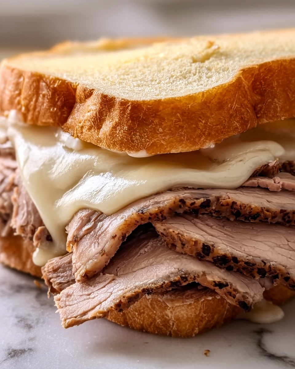 Game Day Garlic Steak and Cheese Sandwiches Recipe - Recipe Image