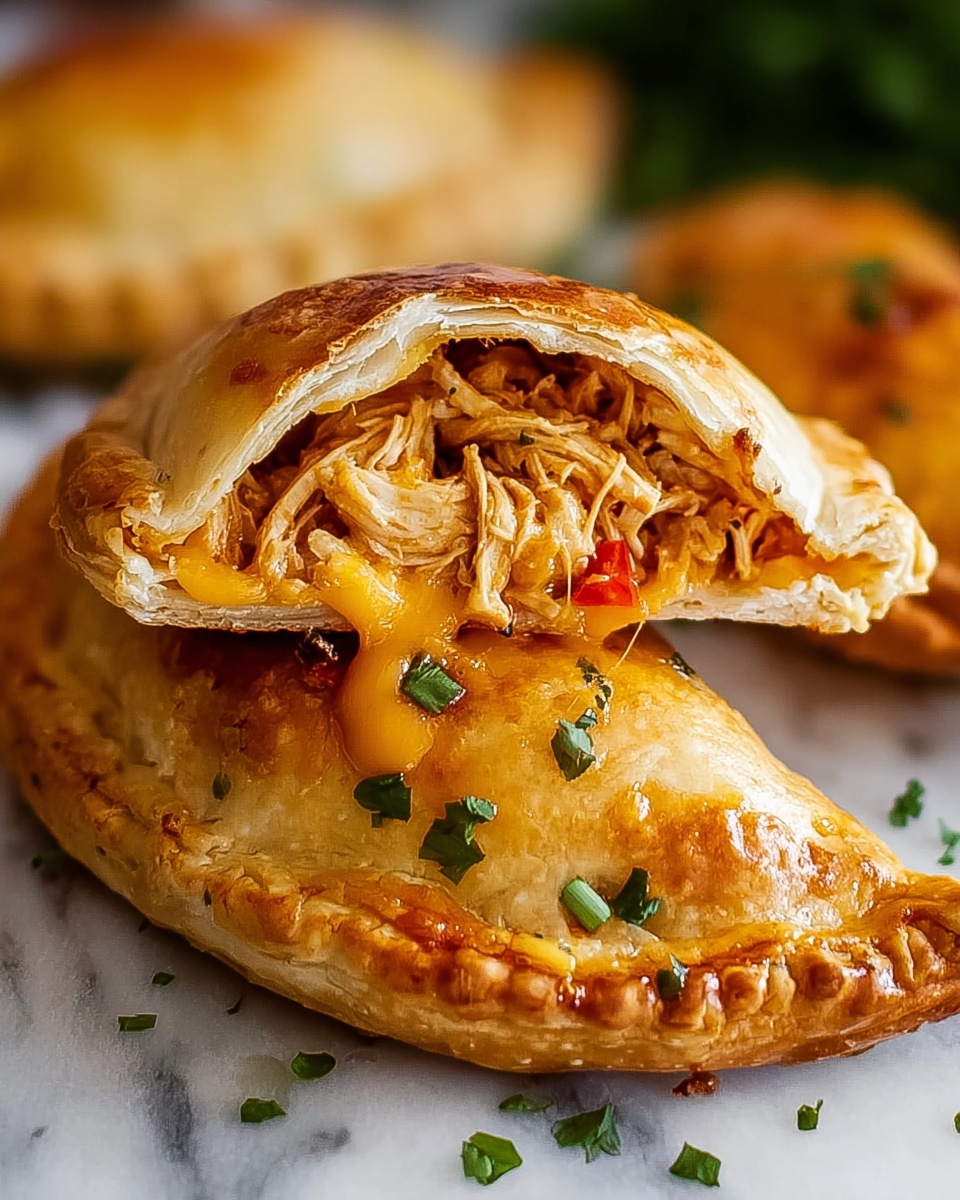 Cheesy Chicken Taco Pockets Recipe - Recipe Image