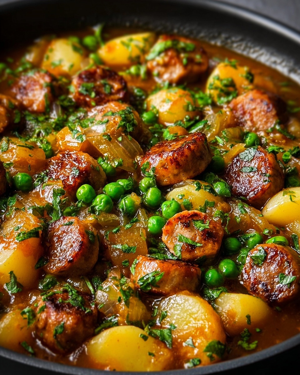 Healthier Curried Sausages Recipe - Recipe Image