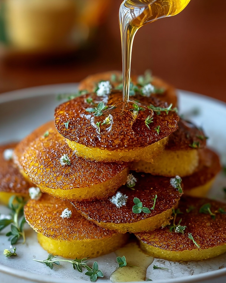 Honey Butter Cornbread Poppers Recipe - Recipe Image