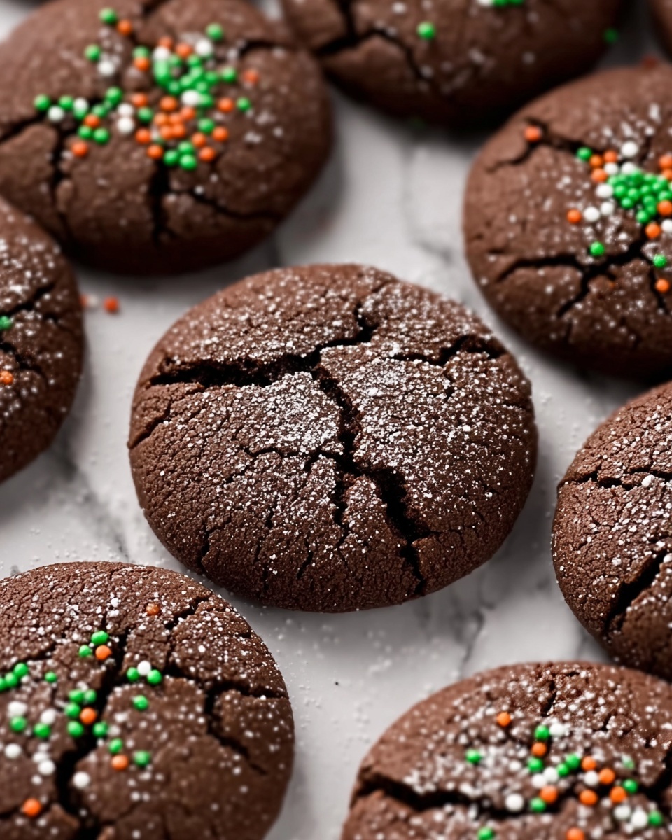 Chocolate Sugar Cookies Recipe - Recipe Image