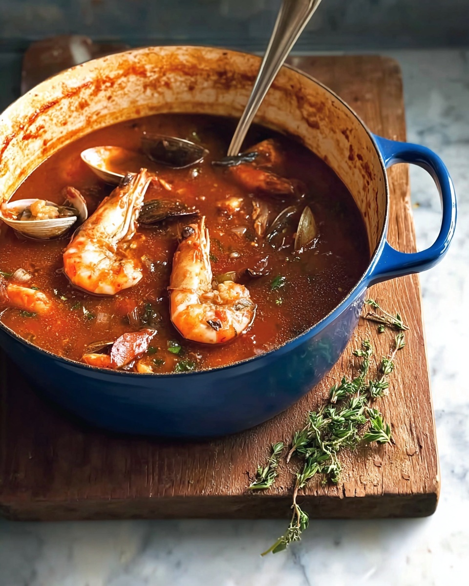 Authentic San Francisco Cioppino Seafood Stew Recipe - Recipe Image