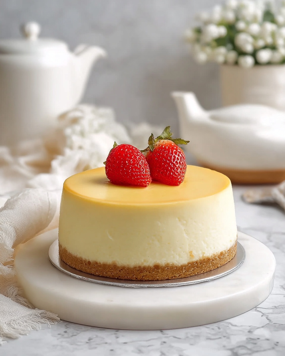 Fluffy Japanese Cotton Cheesecake That Melts in Your Mouth Recipe - Recipe Image