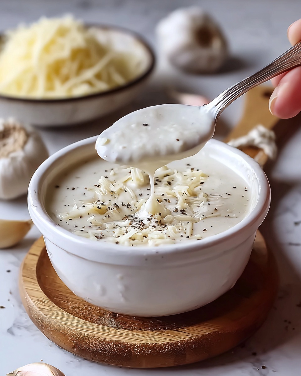 White Garlic Pizza Sauce Recipe - Recipe Image