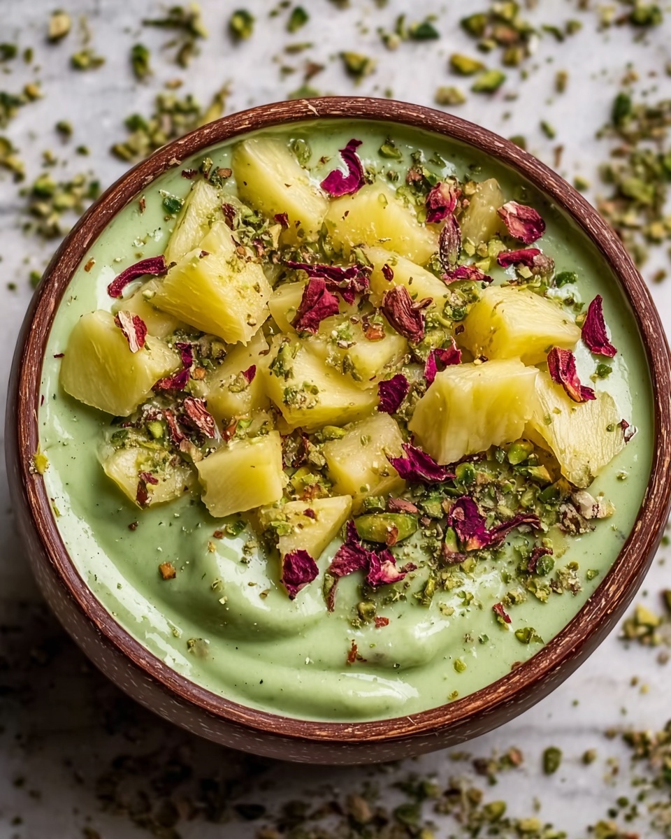 Fluffy Pistachio Pudding & Pineapple Delight Recipe - Recipe Image