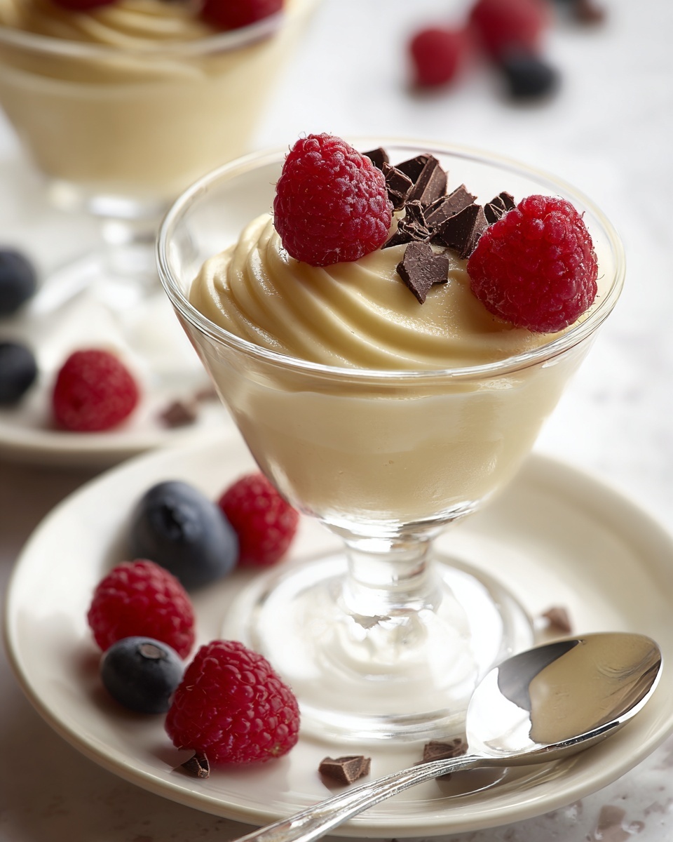 Classic French Vanilla Mousse Recipe - Recipe Image