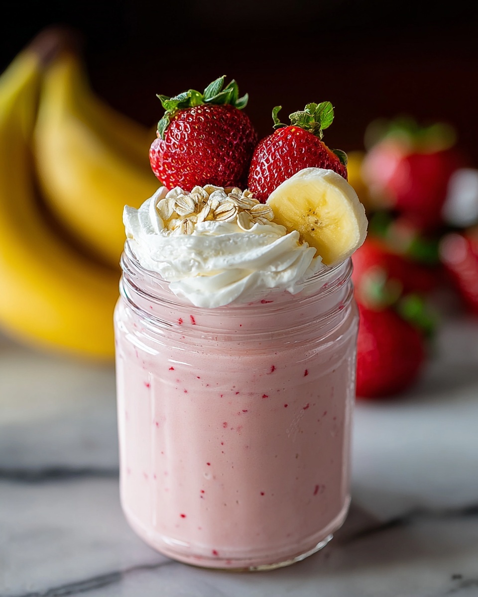 Strawberry Banana Smoothie Recipe - Recipe Image