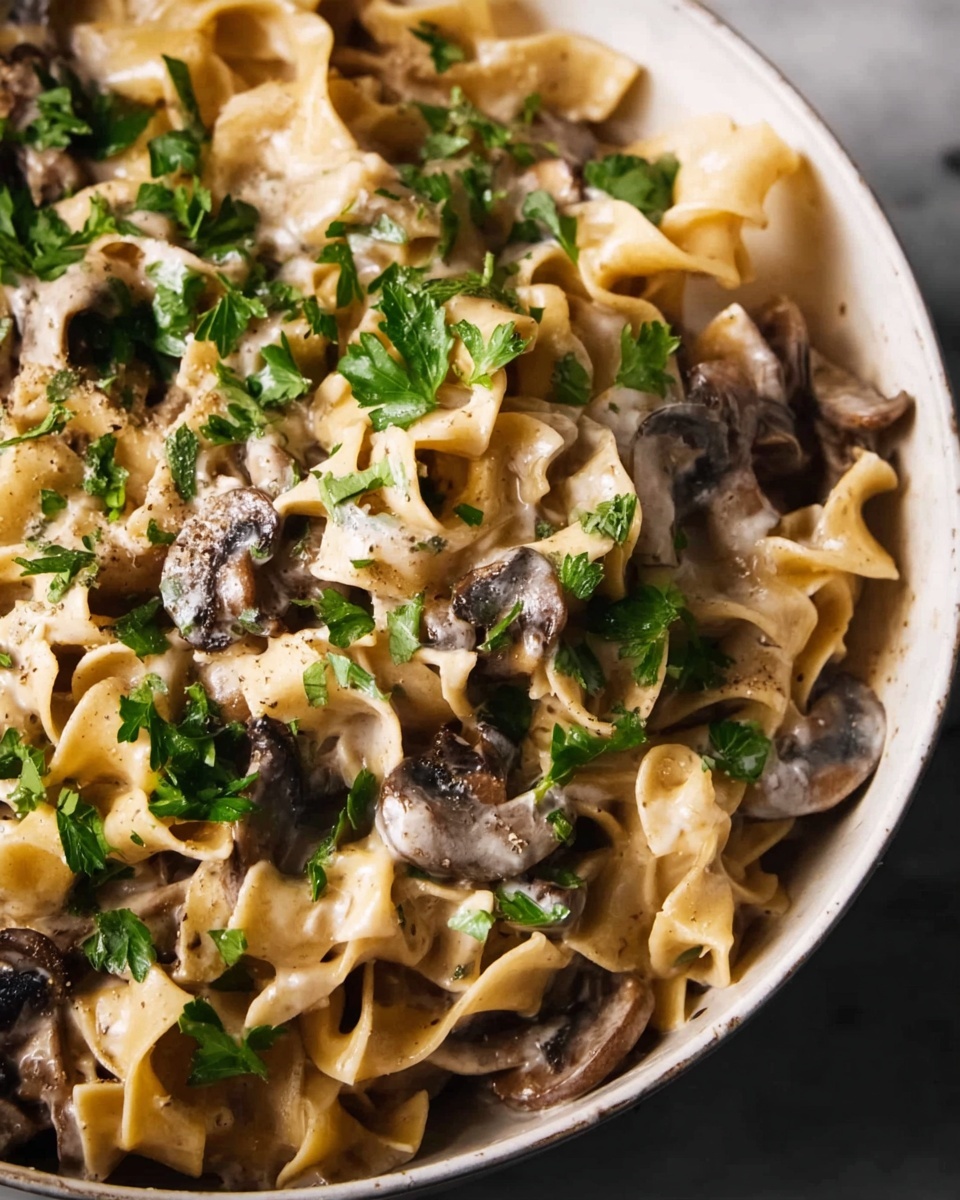 Beef and Mushroom Stroganoff Recipe - Recipe Image