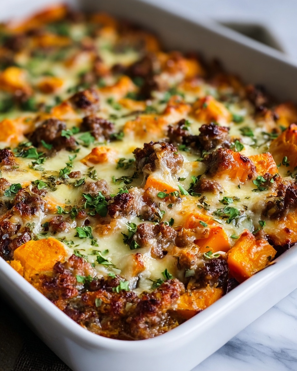 Healthy Ground Turkey Sweet Potato Bake Recipe - Recipe Image
