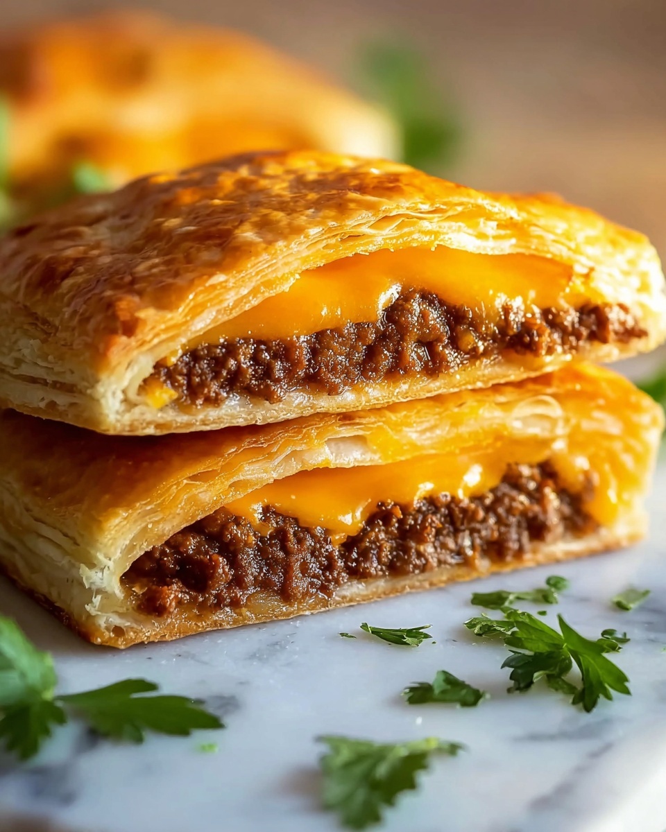 Cheeseburger Pockets Recipe - Recipe Image