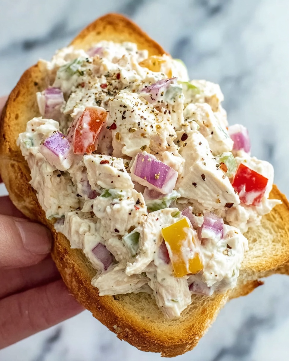 Italian Grinder Chicken Salad Recipe - Recipe Image
