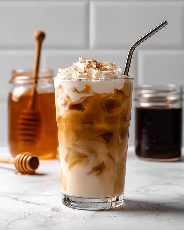 Iced Honey Cinnamon Latte Recipe