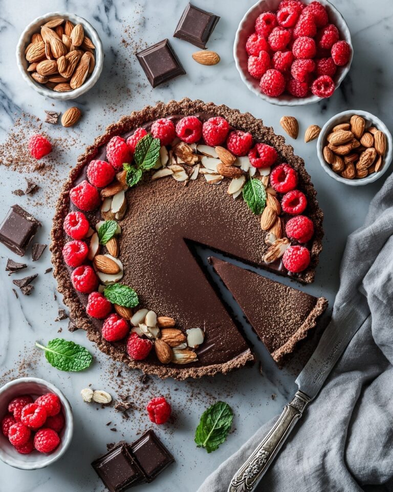 Almond Chocolate Cheesecake Bliss Recipe