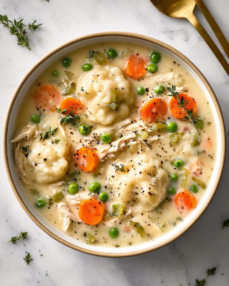 Healthy Chicken Pot Pie Soup Recipe