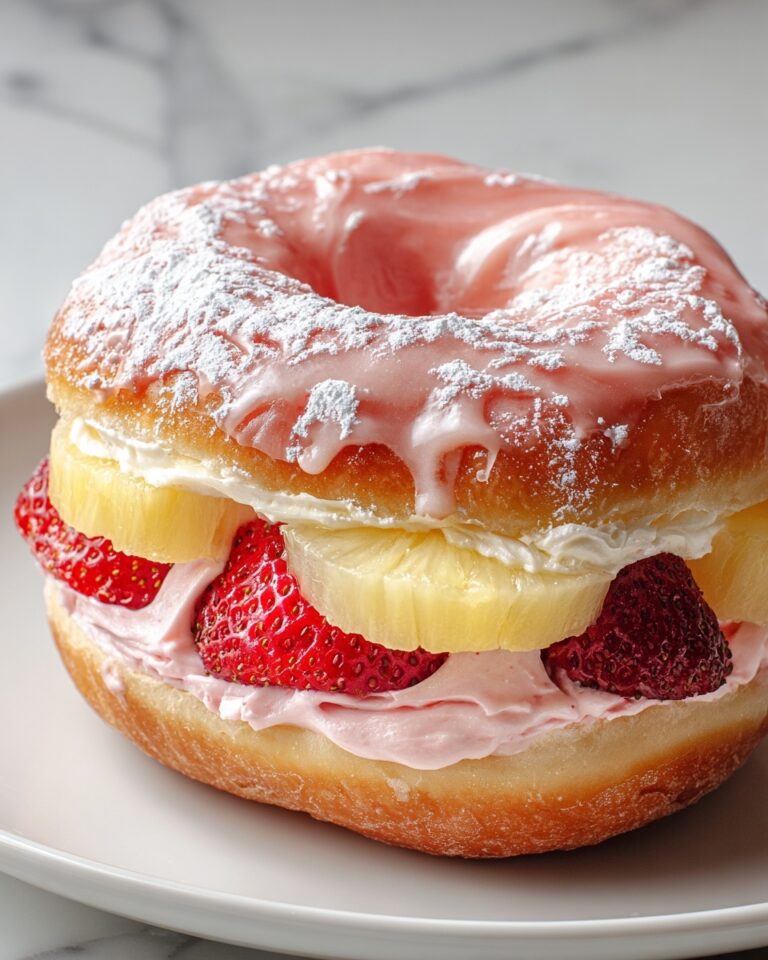 Strawberry and Cream Cheese Pineapple Bun Recipe