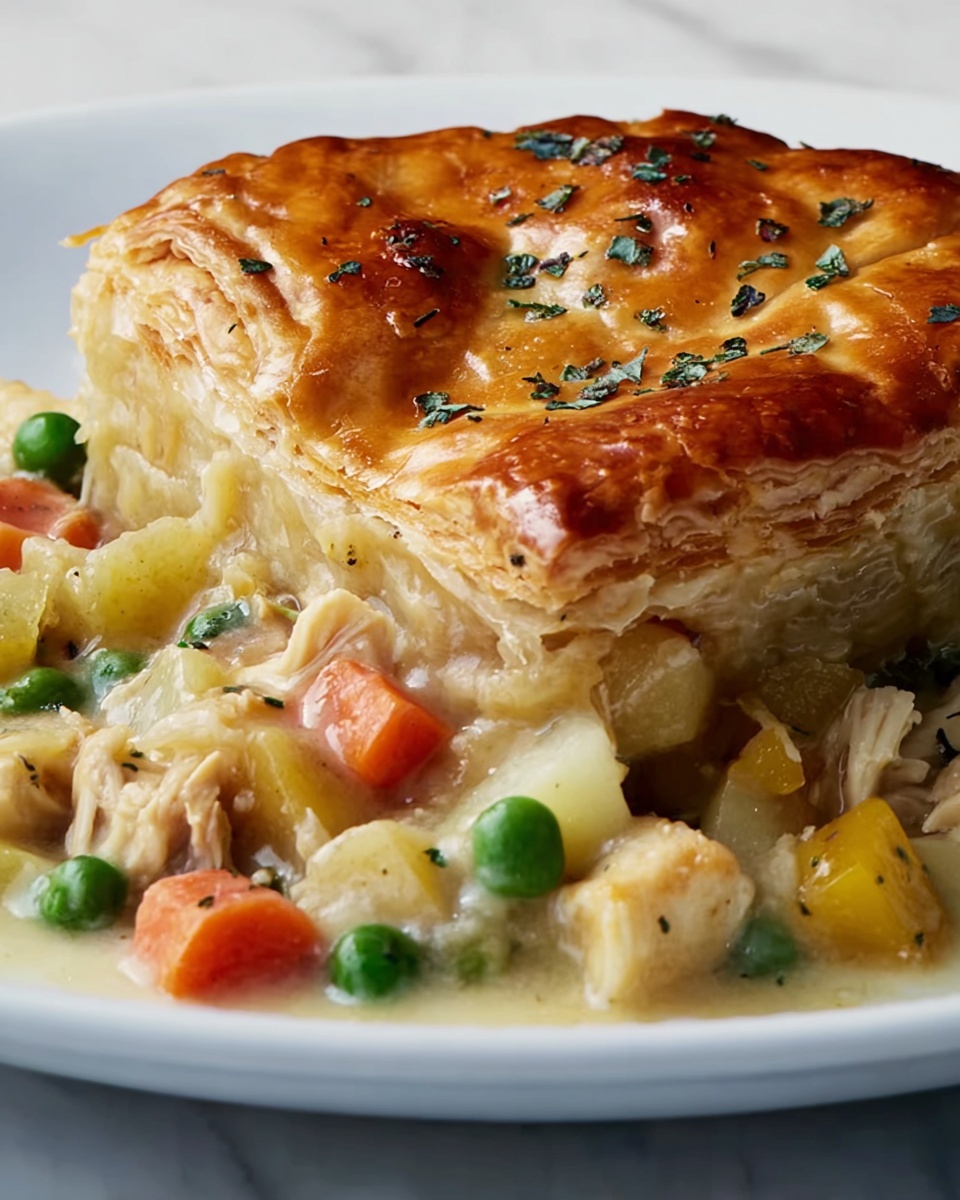 Best Crockpot Chicken Pot Pie: Comfort Food Made Easy Recipe - Recipe Image