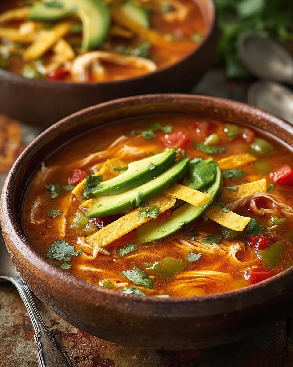 The Best Poblano Chicken Tortilla Soup From Scratch Recipe - Recipe Image