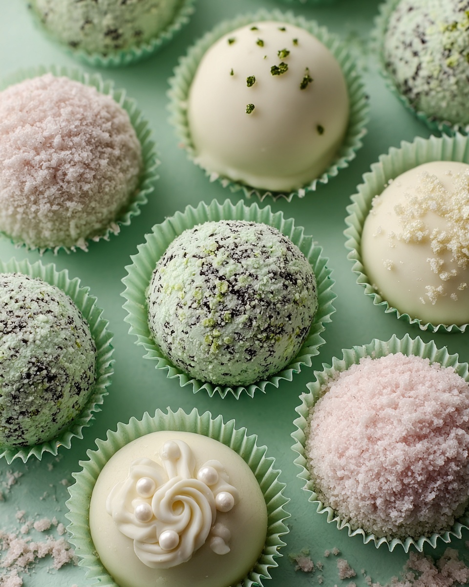 Minty Snowball Cookies Recipe - Recipe Image