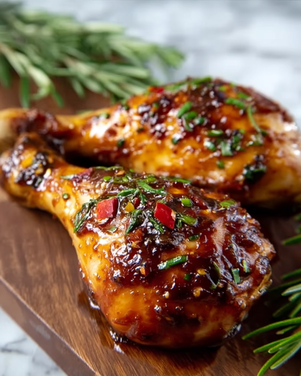 Air Fryer Chicken Legs with Spiced Brown Sugar Rub Recipe - Recipe Image