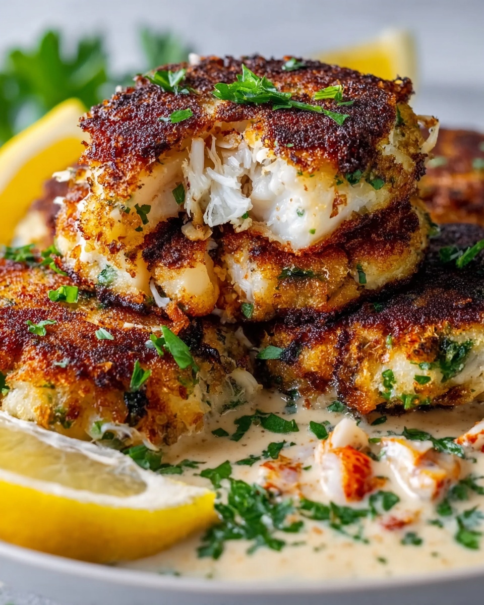 Pan Fried Cod Crab Cakes Recipe - Recipe Image
