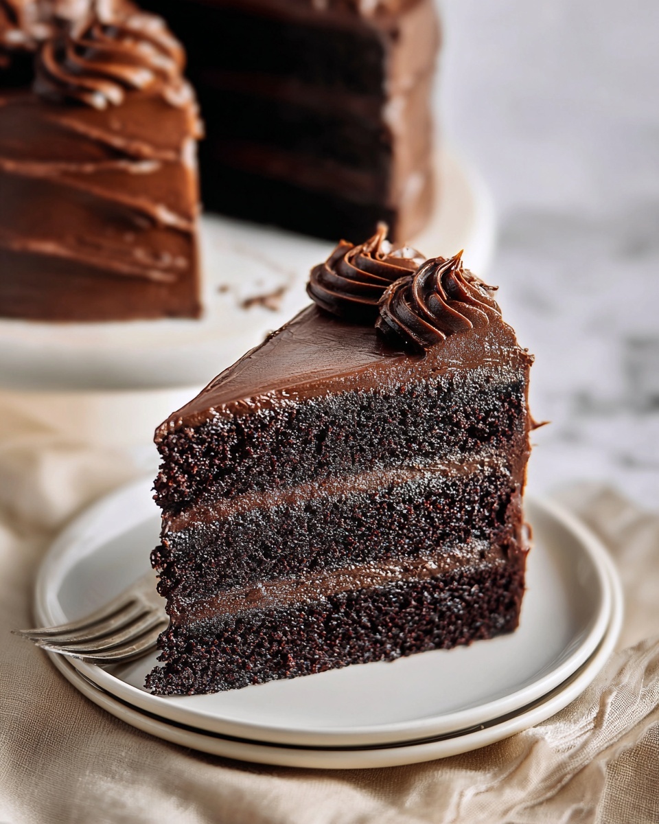 Matilda’s Rich Chocolate Cake Recipe - Recipe Image