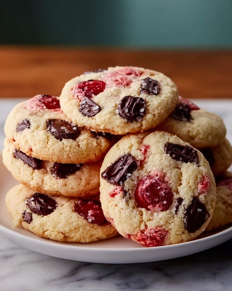 Cherry Almond Chocolate Chip Cookies Recipe