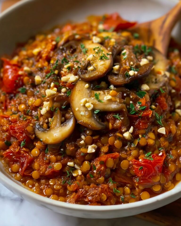 Lentil and Mushroom Bolognese Recipe