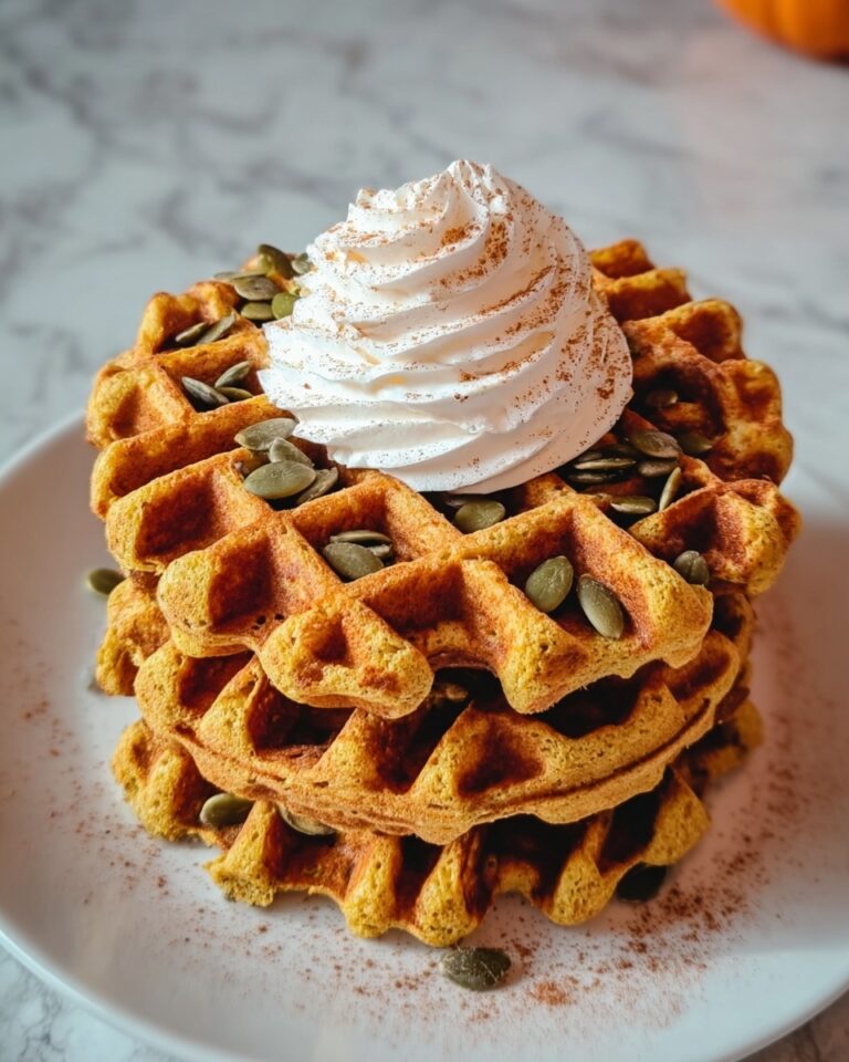 Pumpkin Protein Waffles Recipe
