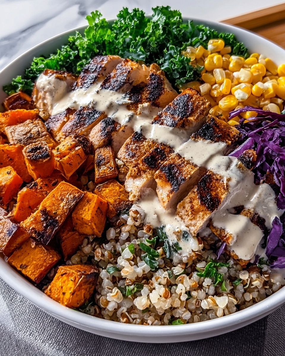 Blackened Chicken and Sweet Potato Bowls Recipe - Recipe Image